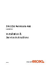 DN1150 Peninsula Installation Manual