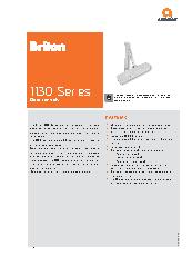 Allegion Commercial Product Catalogue 1130 Series