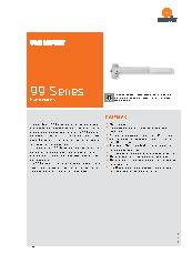 Allegion Commercial Product Catalogue 99 Series