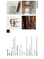 Artisan Spec Sheets – Tesa Chair