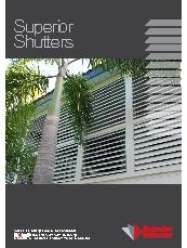 Superior shutters brochure