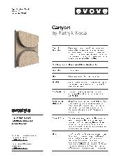 Evove Canyon specifications