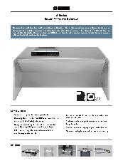 Christie DDA Compliant A Series Double Barbecue Cabinet Product Sheet