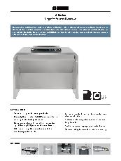 Christie DDA Compliant A Series Single Barbecue Cabinet Product Sheet