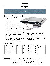 Christie CC2 Gas Barbecue Cooktop Product Sheet