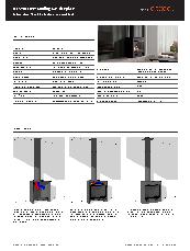 Escea DFS730 Builders and Architect Information Sheet