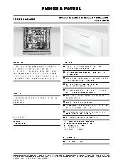DD60D double-drawer dishdrawer specifications guide