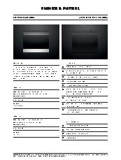 OB76SDPTDB1 oven specifications guide