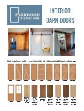 Interior Barn doors and tracks