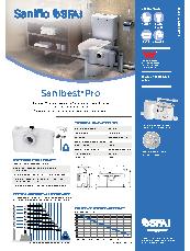 Sanibest Pro product sheet