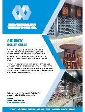 Security Roller Grille