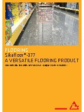 Sikafloor 377 Flooring Brochure