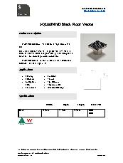 SQ100MND-Black Floor Waste Datasheet