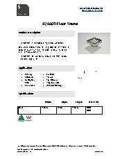 SQ100Ti Floor Waste Datasheet