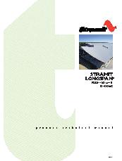 Stramit Longspan Roof and Wall Cladding Product Technical Manual