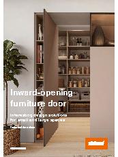 Inward-opening door flyer
