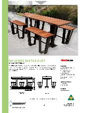 Town and Park 200 Series bar table set